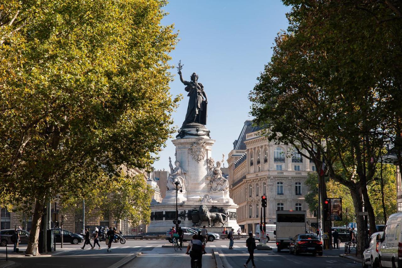 Hotel Au Coeur De Republique 파리 외부 사진